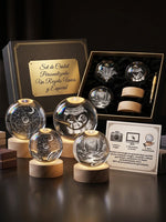 Bola de Cristal Personalizada con Foto — Regalo Grabado 3D